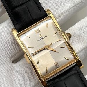 Gubelin 18k Tank Watch